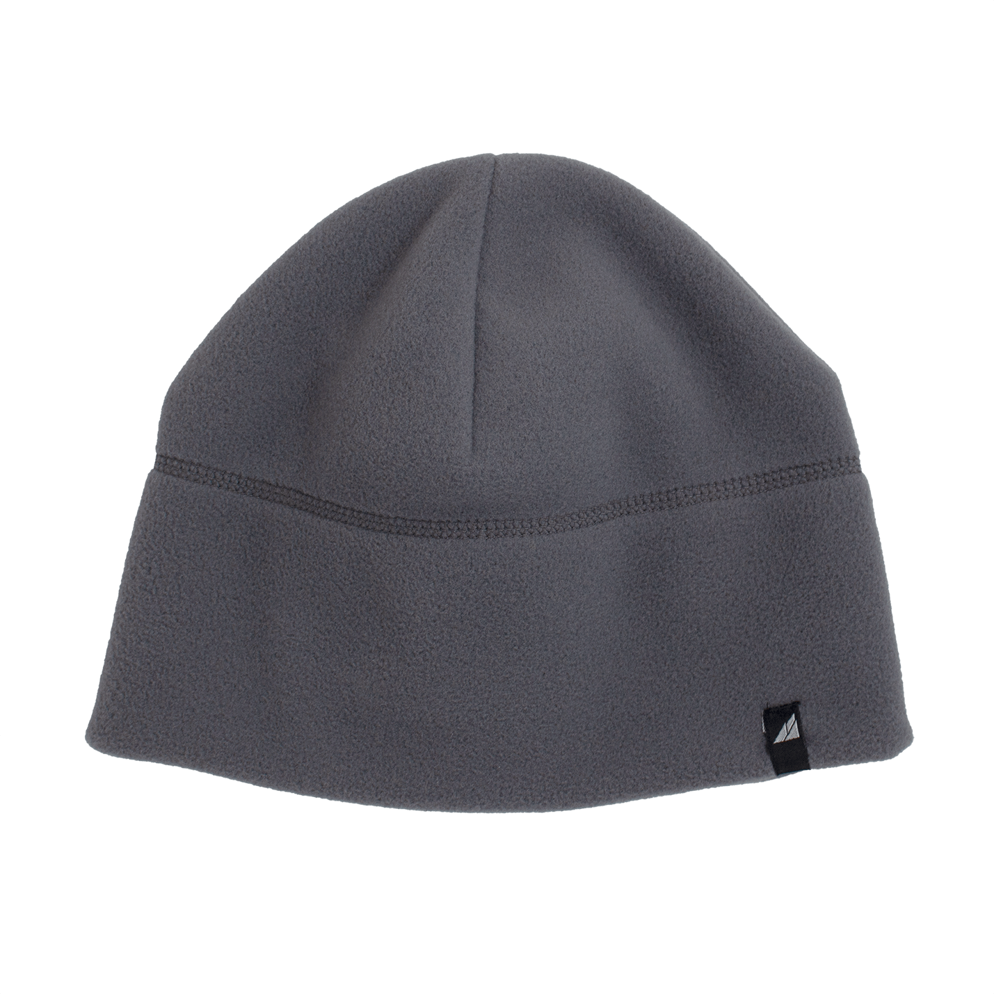 Adult Fleece Cap – Warm Stretch Beanie in soft gray fleece, perfect for cold weather and outdoor activities.