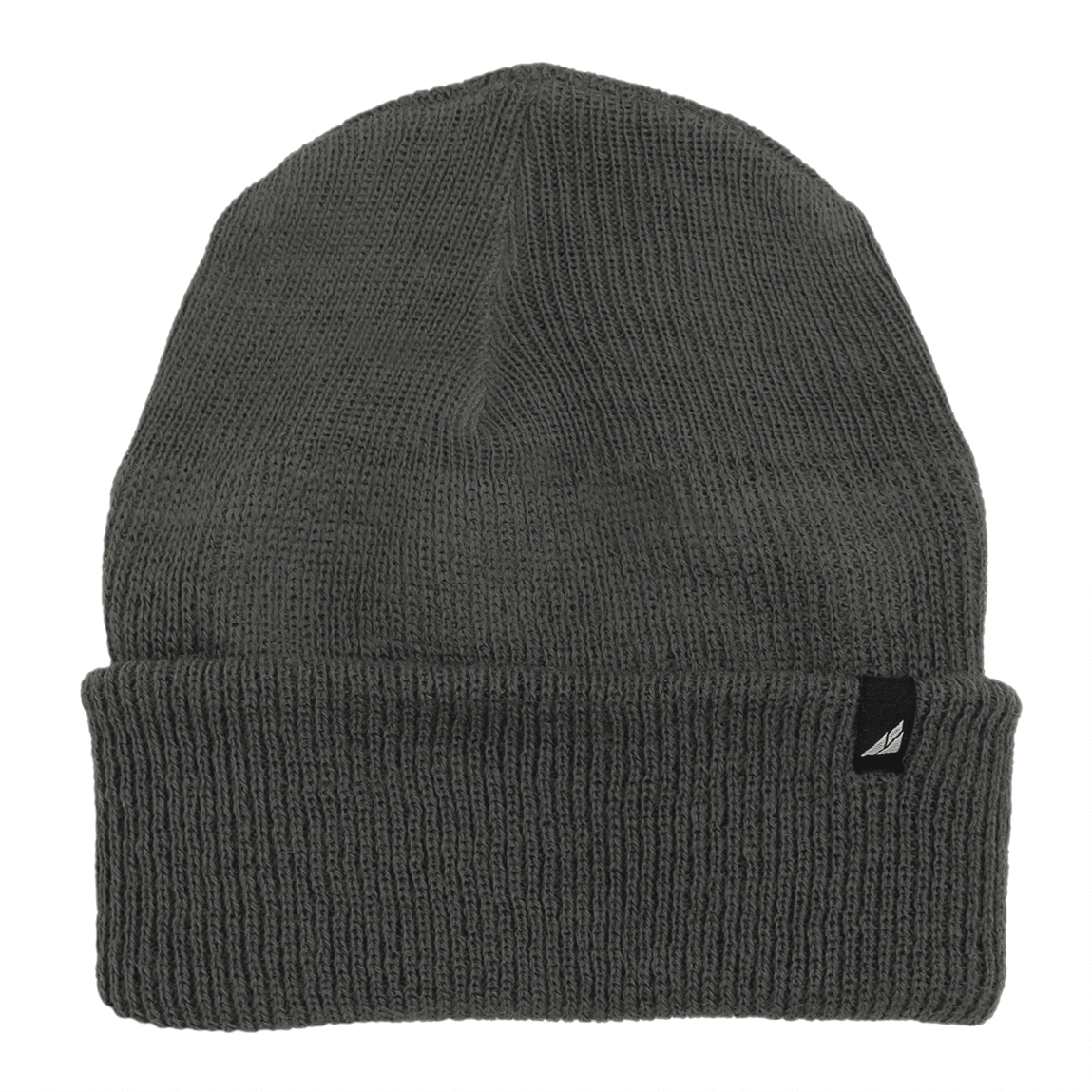 Adult Fleece Lined Wool Watch Cap – Built for Winter Warmth in dark gray color, perfect for cold weather.