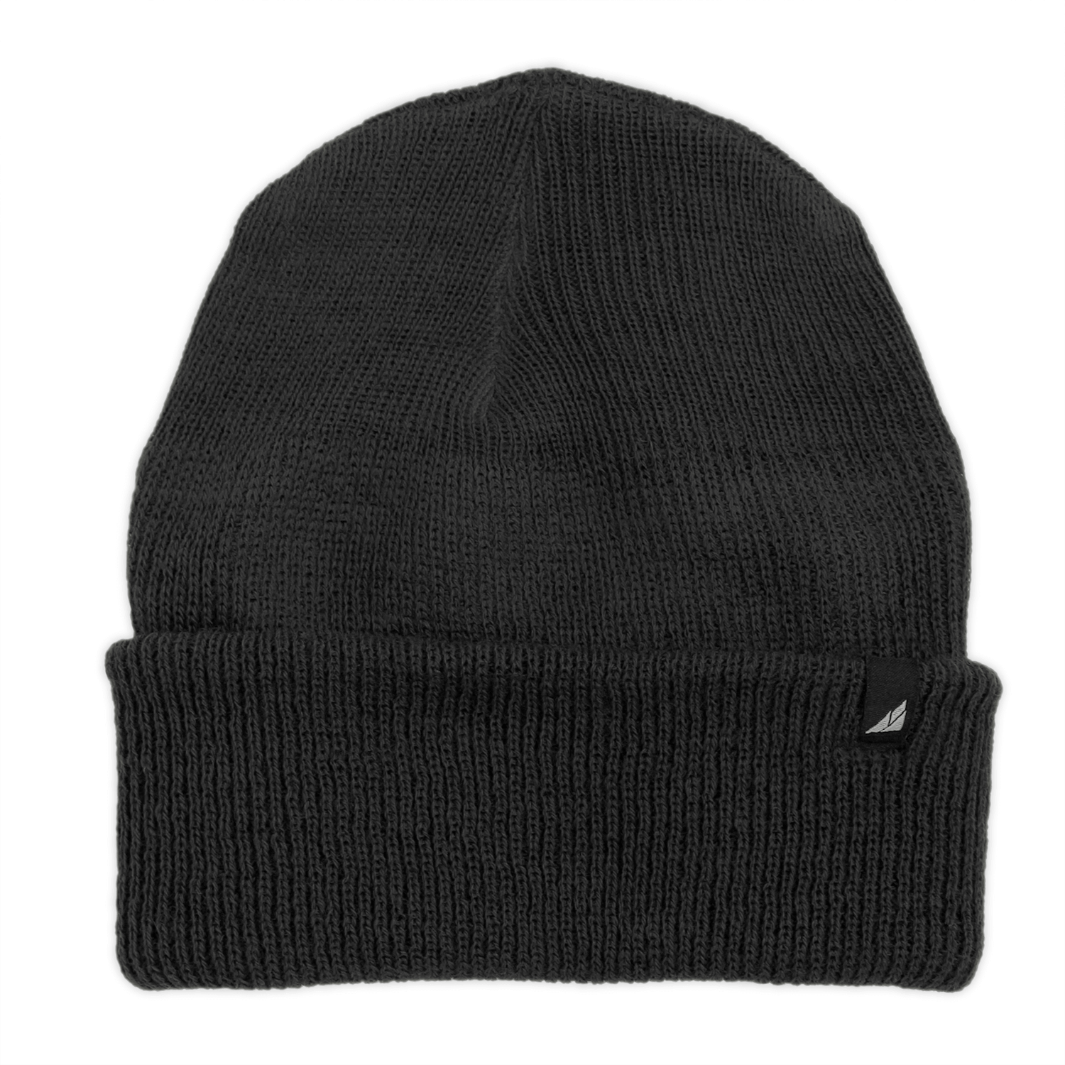 Adult Fleece Lined Wool Watch Cap – Built for Winter Warmth in dark gray color, ideal for cold weather protection.