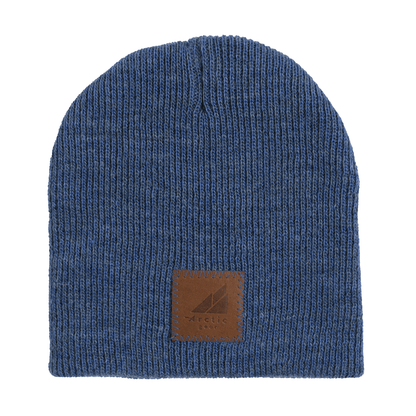 Child Acrylic Wool Beanie – Soft Winter Hat for Kids in blue, featuring a soft texture and snug fit for warmth.