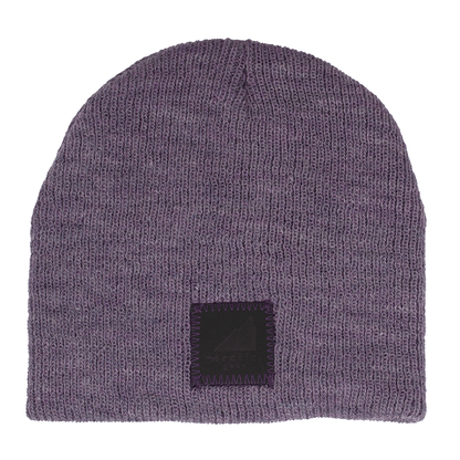 Child Acrylic Wool Beanie – Soft Winter Hat for Kids in purple, ideal for keeping children warm during winter.