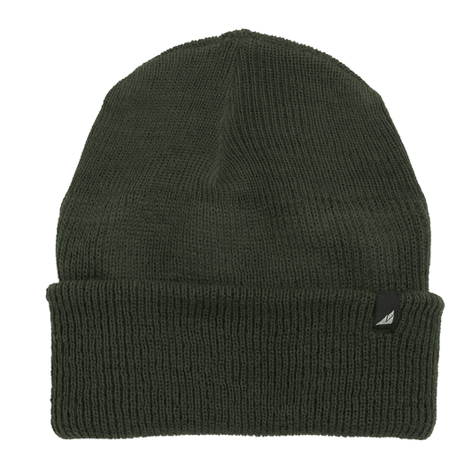 Child Versatile Wool Watch Cap – Arctic Gear Beanie in green color, ideal for warmth and outdoor activities.