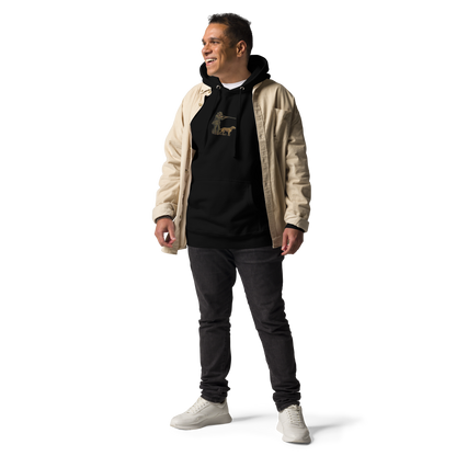 Embroidered Hunter Hoodie – Rugged Warmth for Outdoorsmen