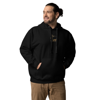 Embroidered Hunter Hoodie – Rugged Warmth for Outdoorsmen