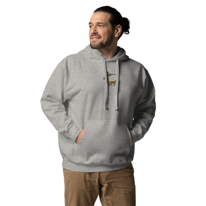 Embroidered Hunter Hoodie – Rugged Warmth for Outdoorsmen