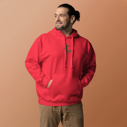 Embroidered Hunter Hoodie – Rugged Warmth for Outdoorsmen