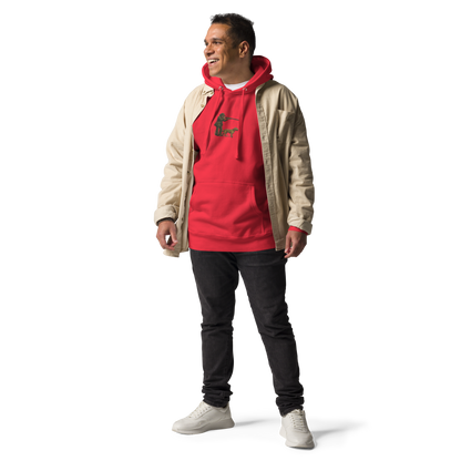 Embroidered Hunter Hoodie – Rugged Warmth for Outdoorsmen