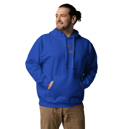 Embroidered Hunter Hoodie – Rugged Warmth for Outdoorsmen