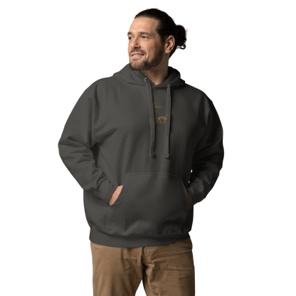 Embroidered Hunter Hoodie – Rugged Warmth for Outdoorsmen