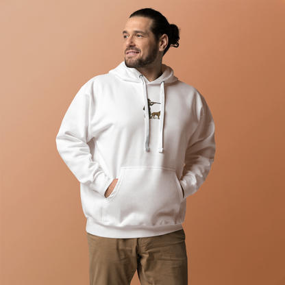 Embroidered Hunter Hoodie – Rugged Warmth for Outdoorsmen