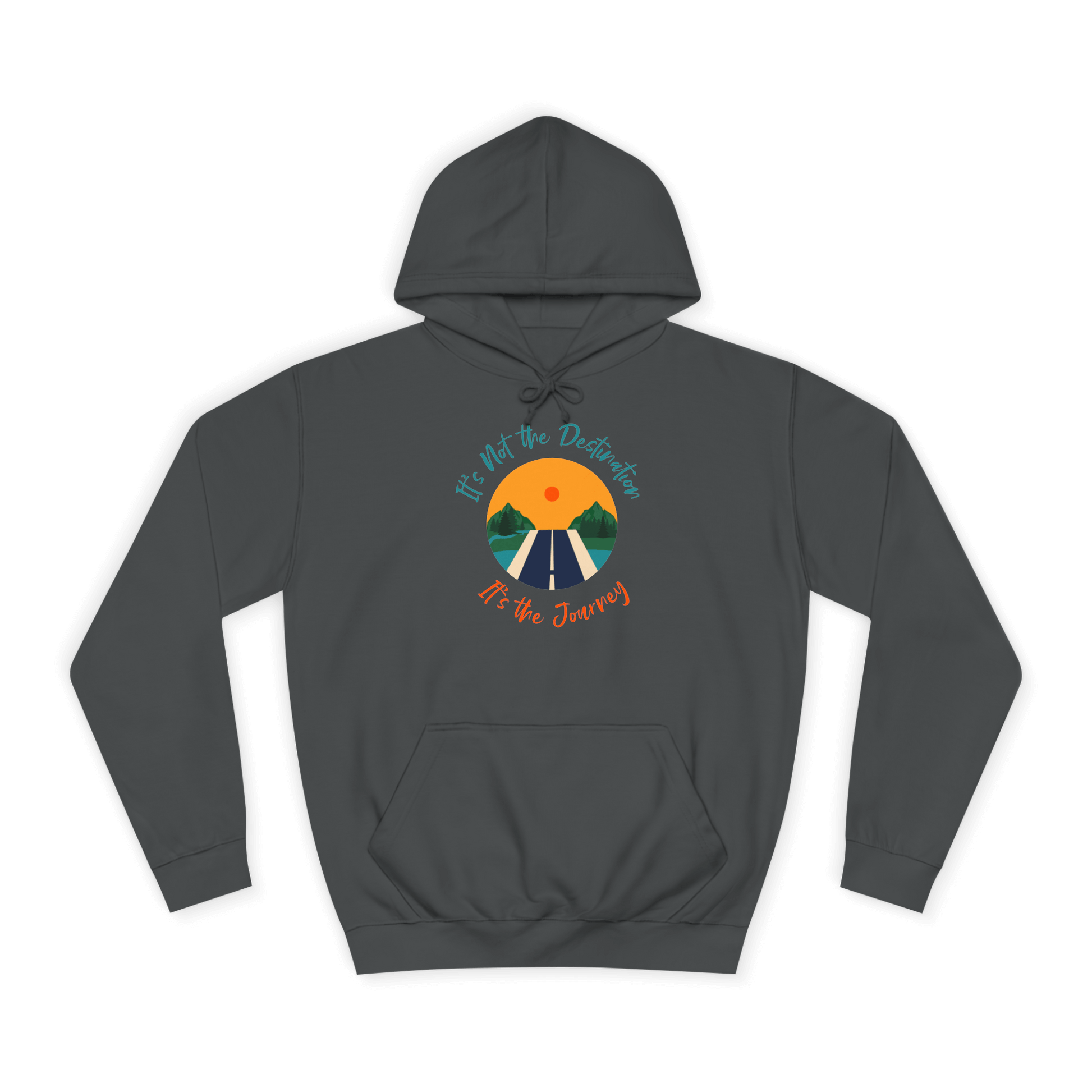Custom College Hoodie – Add Your Photos, Text & Emojis Your Way with a travel-inspired design.