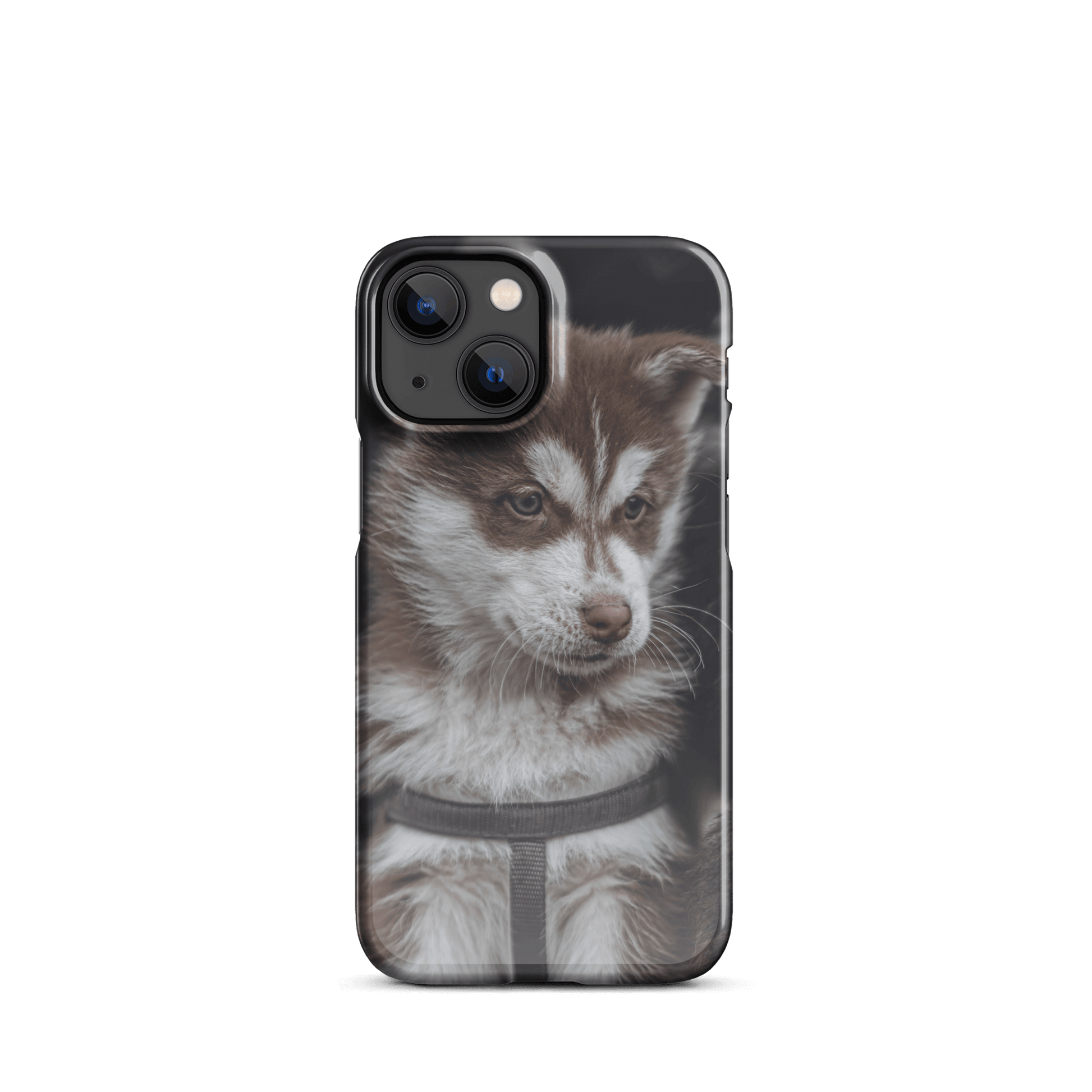 Custom iPhone Case with Your Pics: Snap Your Style featuring a cute puppy design.