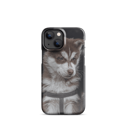 Custom iPhone Case with Your Pics: Snap Your Style featuring a cute puppy design.
