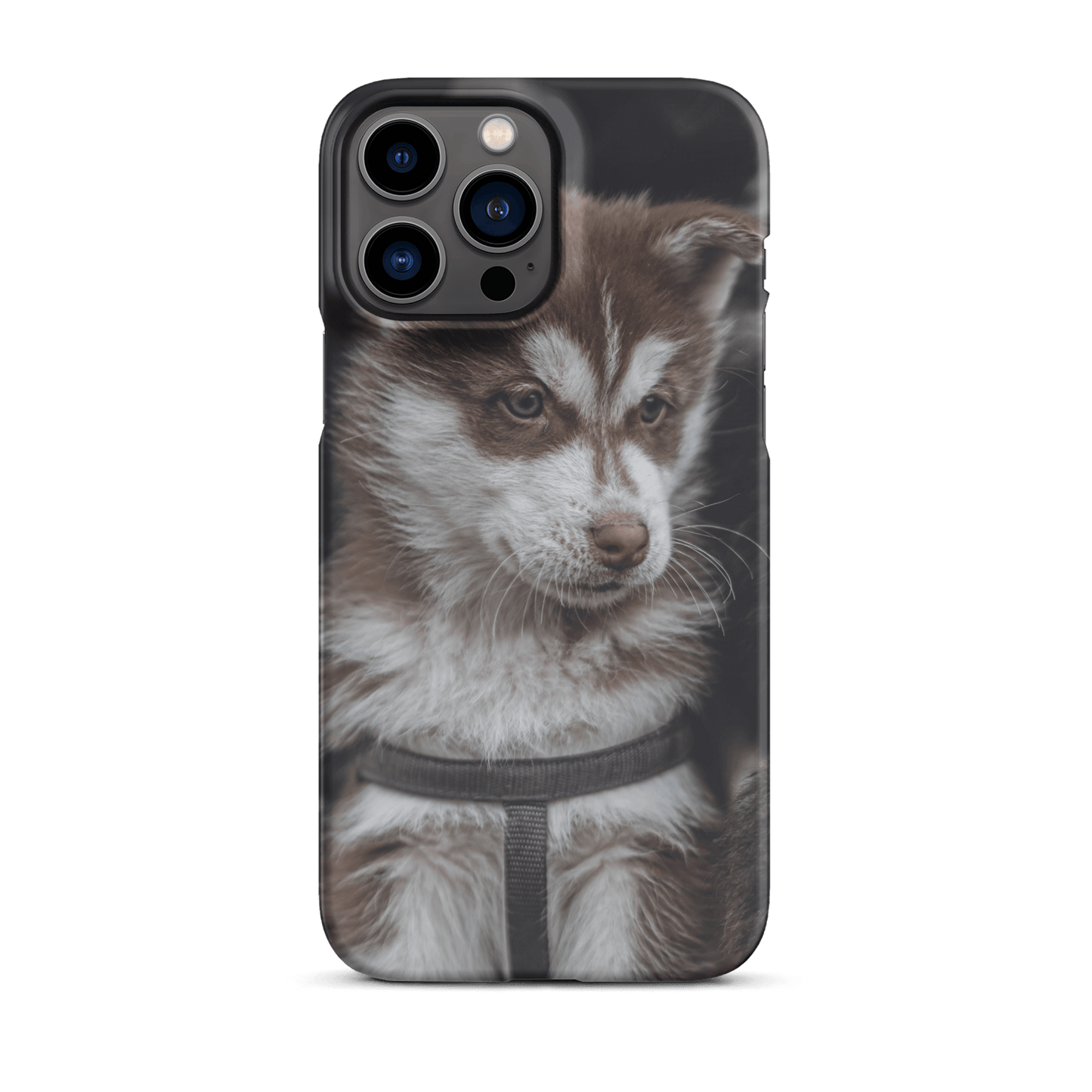 Custom iPhone Case with Your Pics: Snap Your Style featuring a cute puppy design.