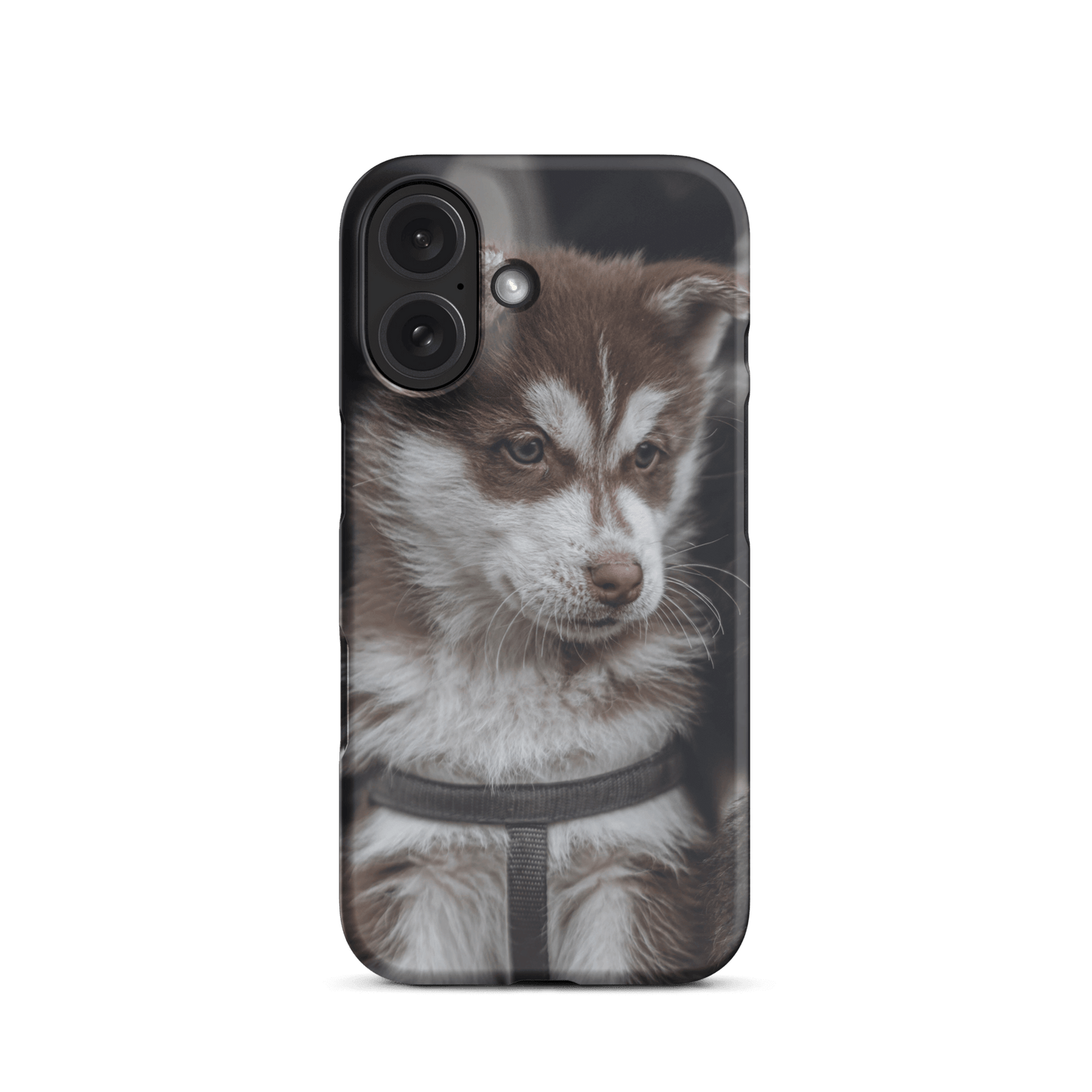 Custom iPhone Case with Your Pics: Snap Your Style featuring a cute puppy design.