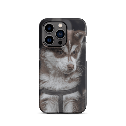 Custom iPhone Case with Your Pics: Snap Your Style featuring a cute dog photograph.