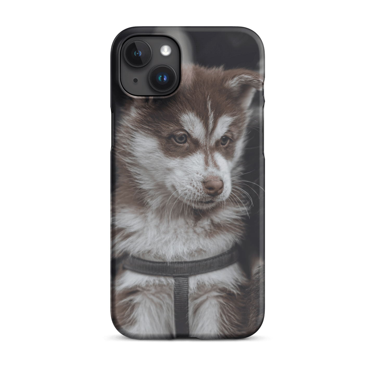 Custom iPhone Case with Your Pics: Snap Your Style featuring a cute puppy design