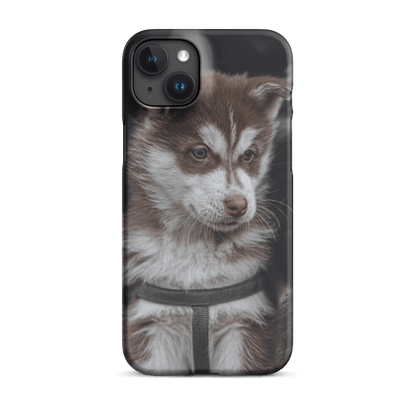Custom iPhone Case with Your Pics: Snap Your Style featuring a cute puppy design