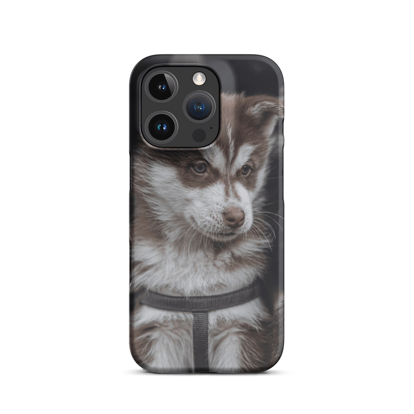 Custom iPhone Case with Your Pics: Snap Your Style featuring a cute puppy design.