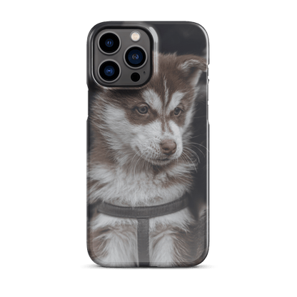 Custom iPhone Case with Your Pics: Snap Your Style featuring a cute puppy design.