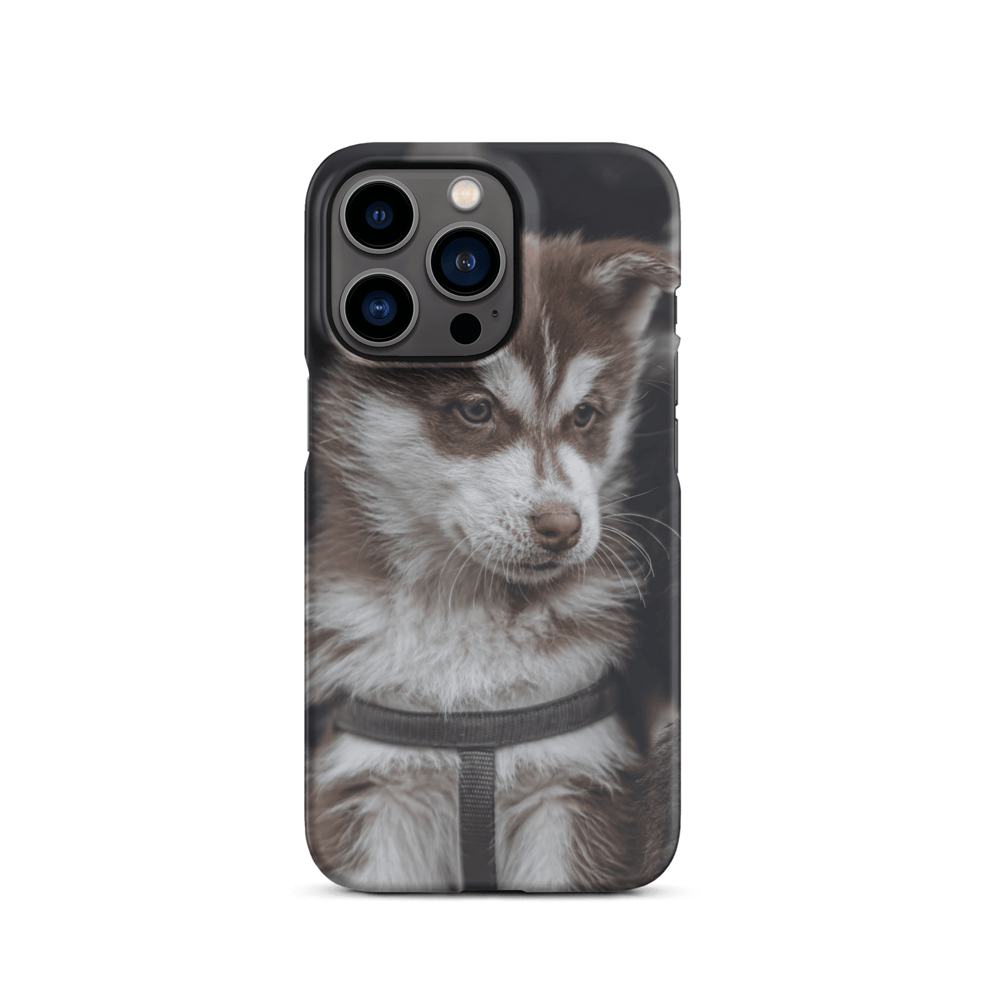 Custom iPhone Case with Your Pics: Snap Your Style featuring a cute puppy design.