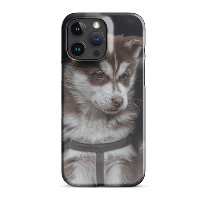 Custom iPhone Case with Your Pics: Snap Your Style featuring a cute puppy design.