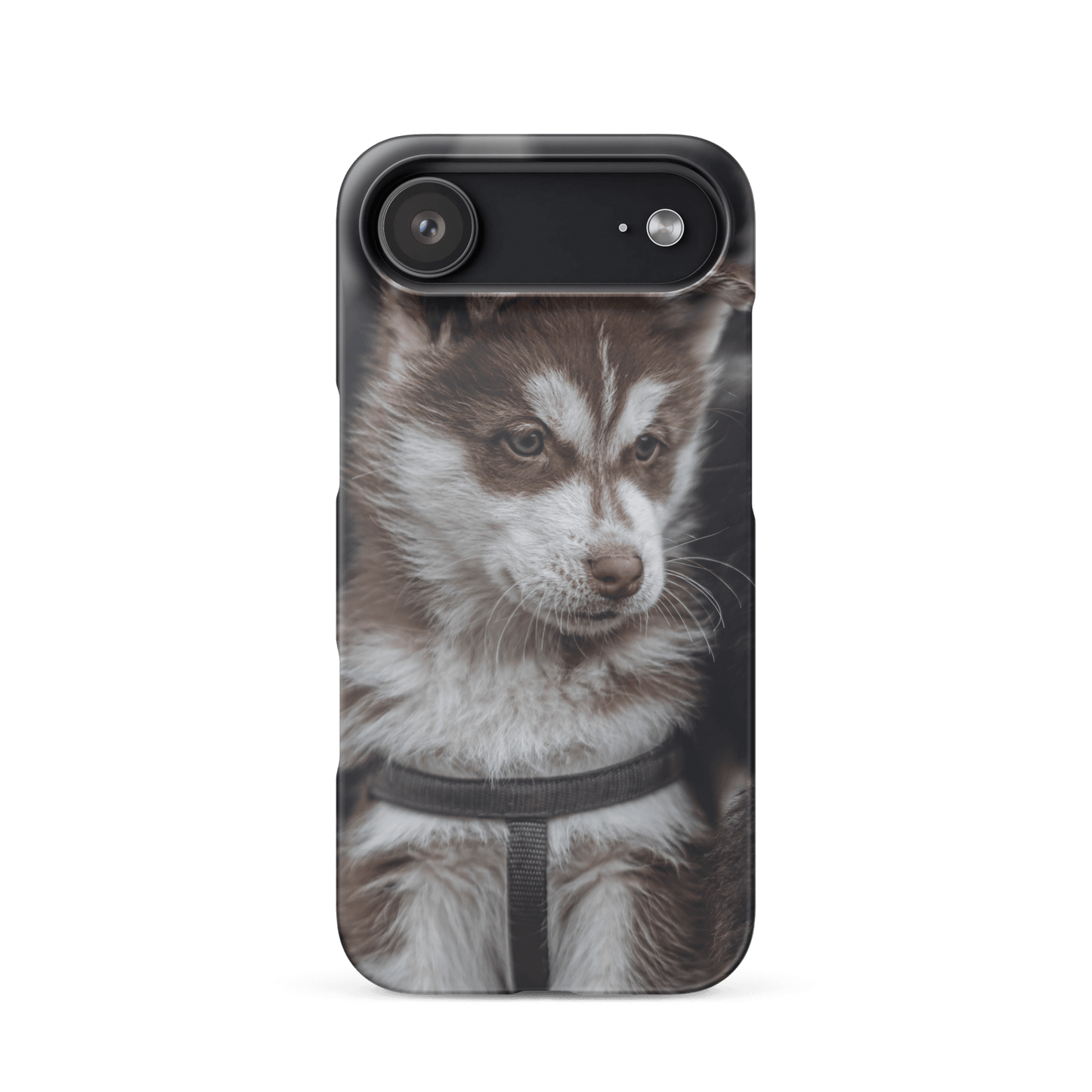 Custom iPhone Case with Your Pics: Snap Your Style featuring a cute puppy design.