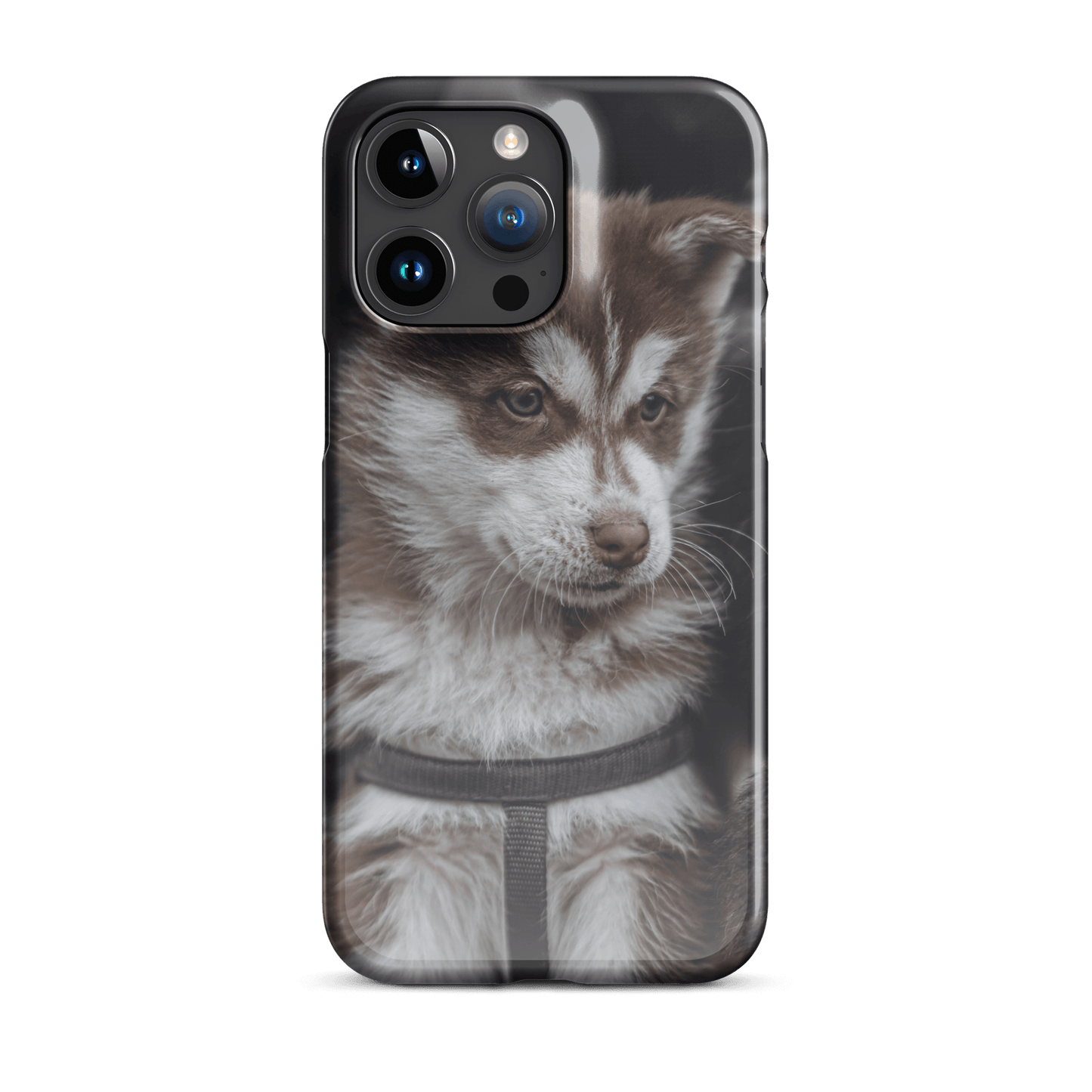 Custom iPhone Case with Your Pics: Snap Your Style featuring a cute dog design