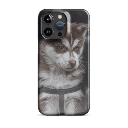 Custom iPhone Case with Your Pics: Snap Your Style featuring a cute dog design
