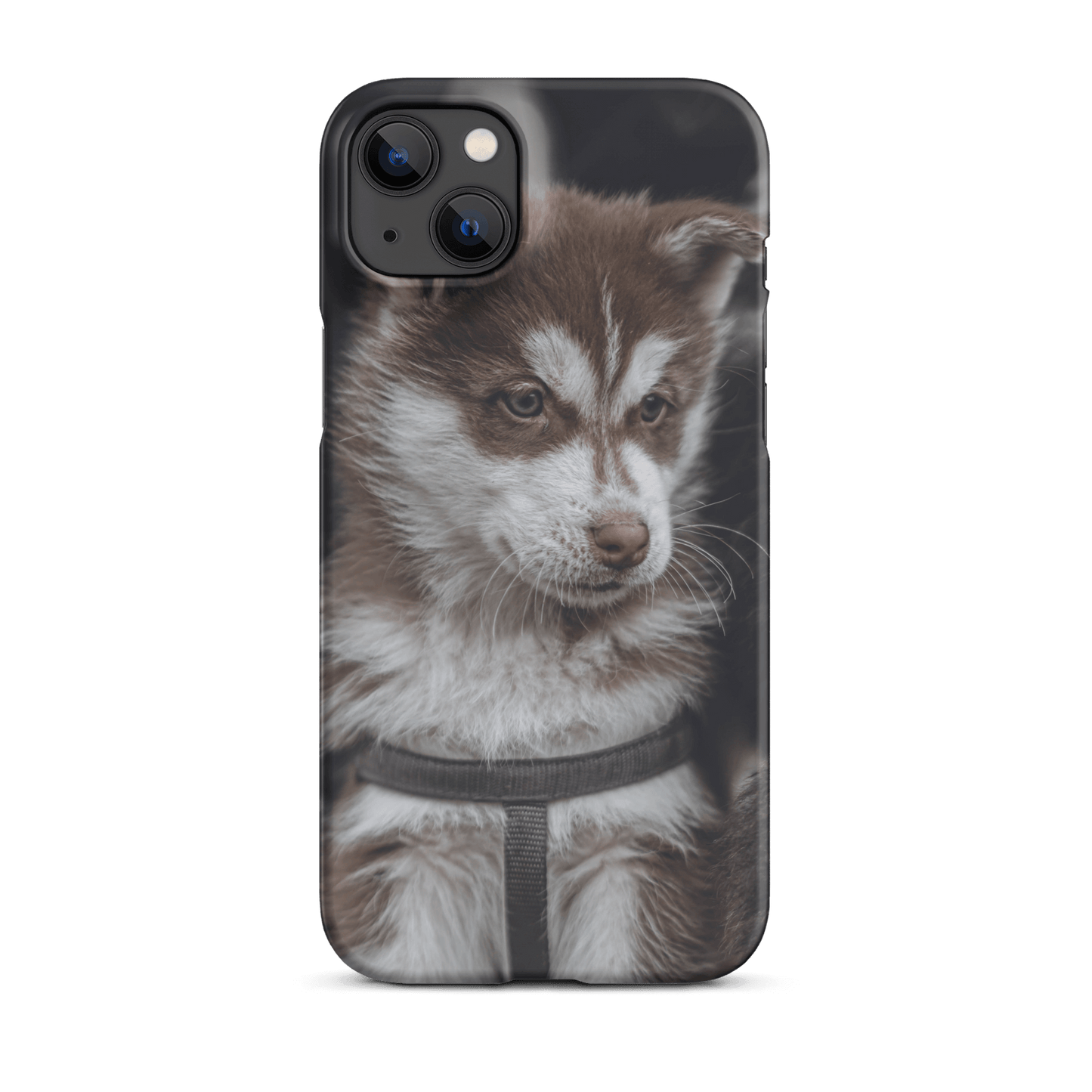 Custom iPhone Case with Your Pics: Snap Your Style featuring an adorable puppy design.