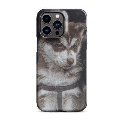 Custom iPhone Case with Your Pics: Snap Your Style featuring a cute puppy design.