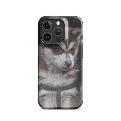 Custom iPhone Case with Your Pics: Snap Your Style featuring a cute dog photo.