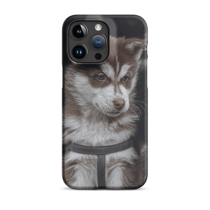 Custom iPhone Case with Your Pics: Snap Your Style featuring a cute dog image