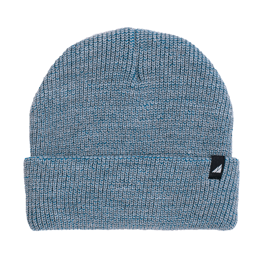 Infant Acrylic Cuff Hat – Soft Knit Beanie for Ages 3–12M in blue color with cuffed design.