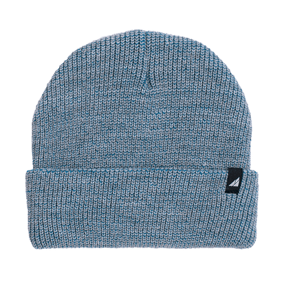 Infant Acrylic Cuff Hat – Soft Knit Beanie for Ages 3–12M in blue color with cuffed design.