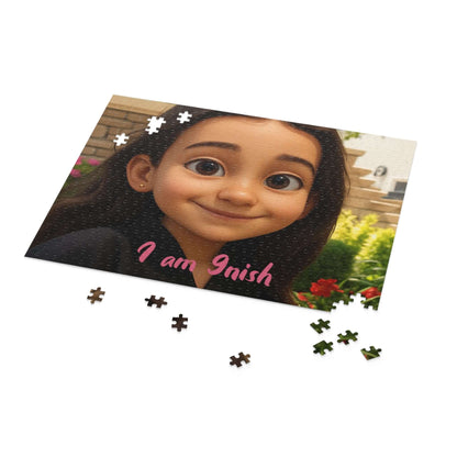 Keepsake 3D Cartoon Puzzle – Personalized Portrait with Illustrated Background featuring a vibrant cartoon character.