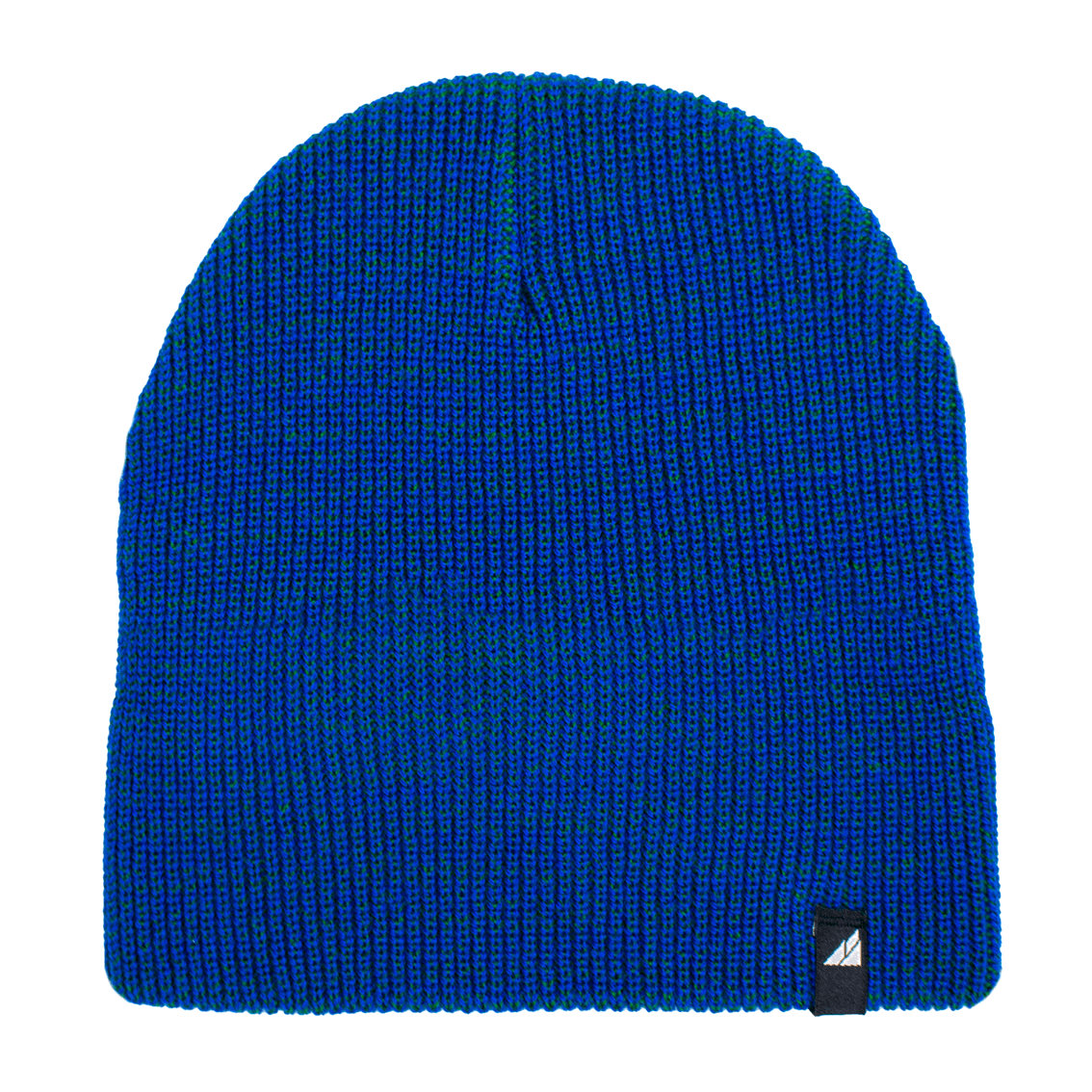 Toddler Acrylic Beanie – Soft Stretch Hat for Ages 1–3 in vibrant blue color.
