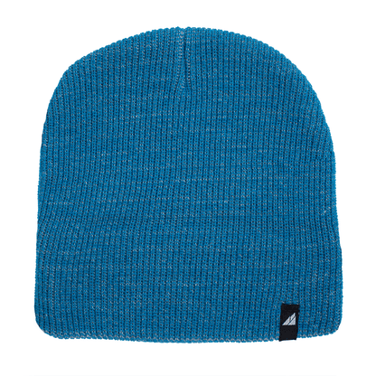 Toddler Acrylic Beanie – Soft Stretch Hat for Ages 1–3 in vibrant blue color, perfect for warm and cozy winter adventures.