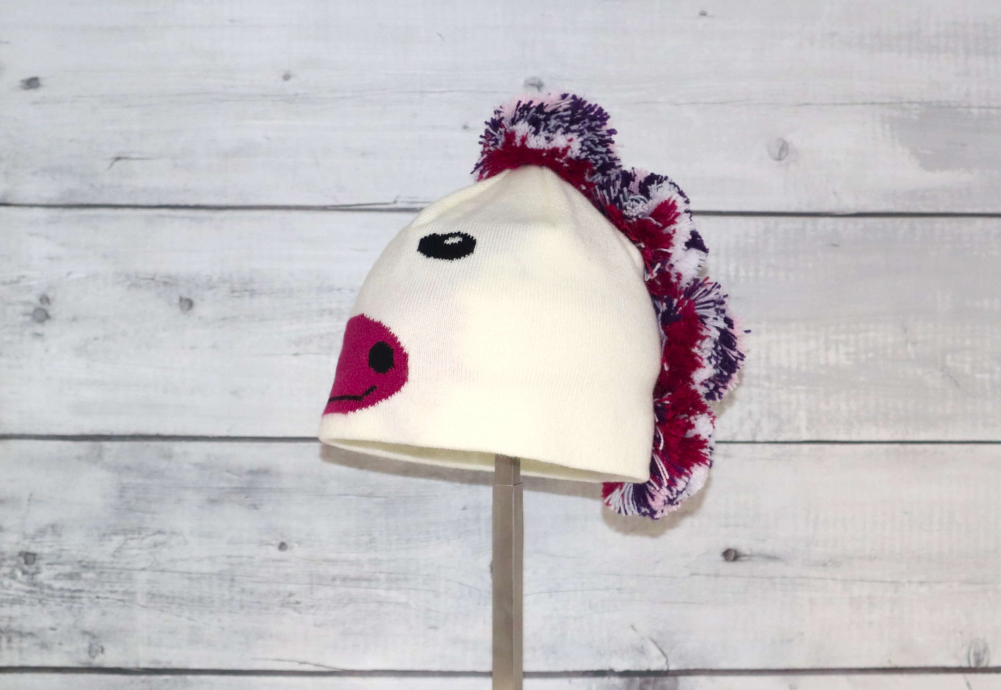 Toddler Specialty Hat – Animal-Inspired Warmth with Purpose featuring a playful unicorn design.