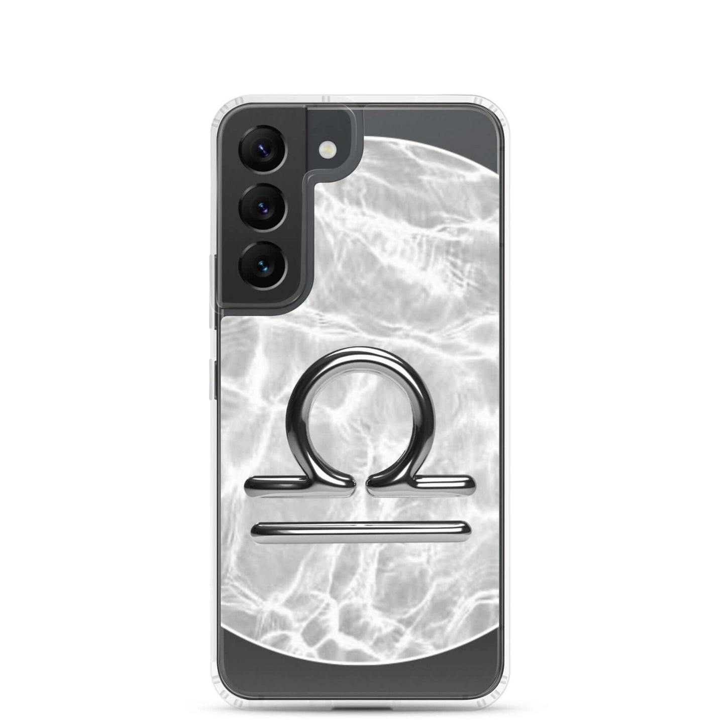 Libra Zodiac Samsung Phone Case with Ripple Marble finish for optimal protection and style.